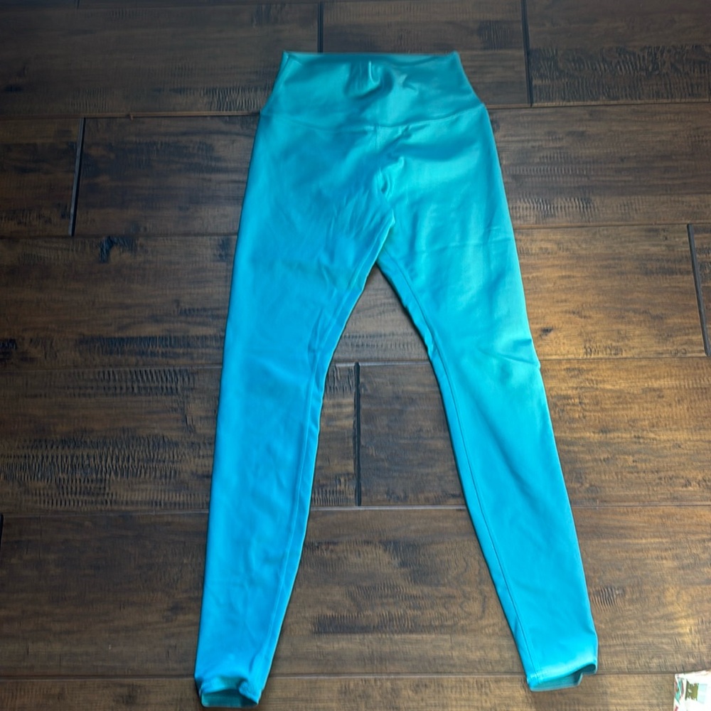 ALO LEGGING SIZE M Turquoise